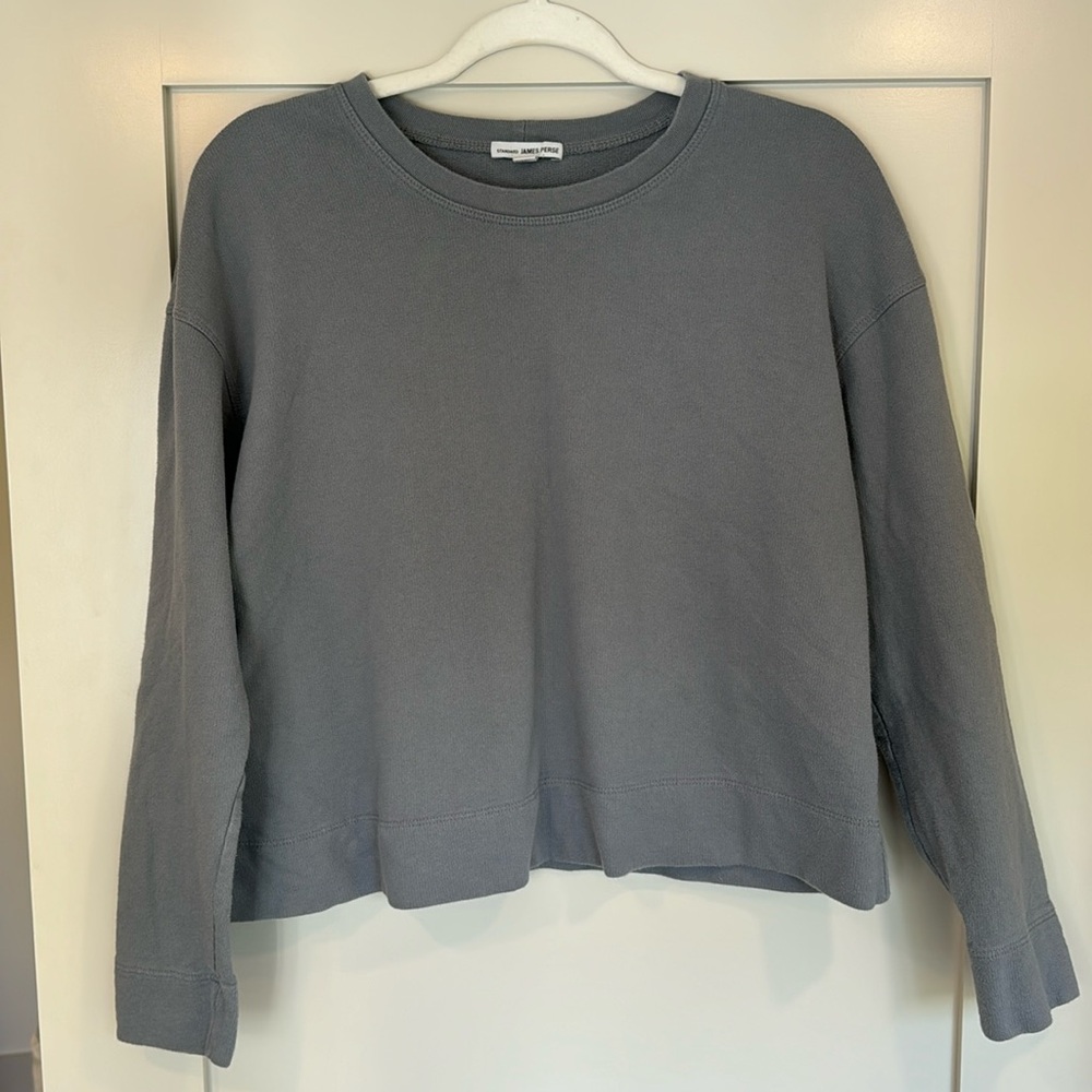 James Perse Pullover- Blue/Grey - image 1